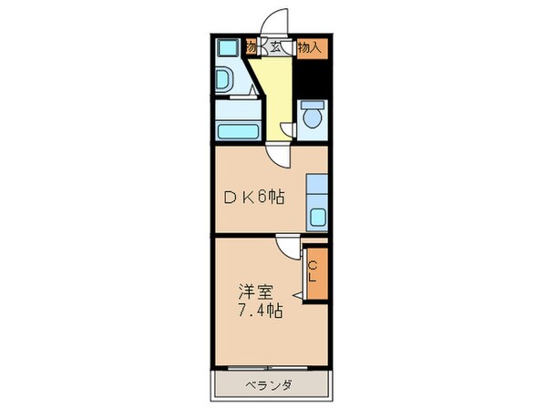 沢田ビルの物件間取画像